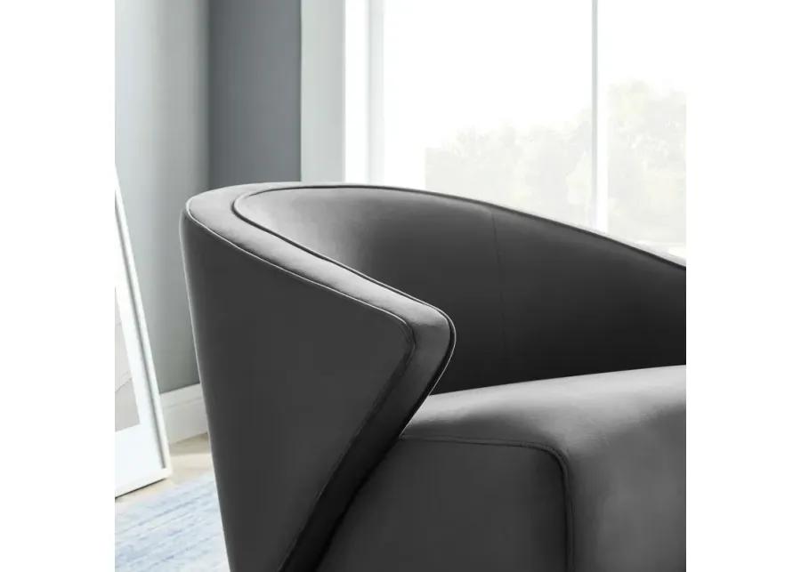 Odyssey Performance Velvet Armchair