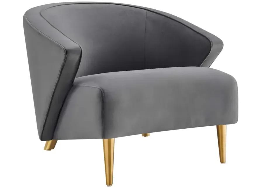 Odyssey Performance Velvet Armchair