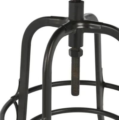 Piper Adjustable Counter Stool Black