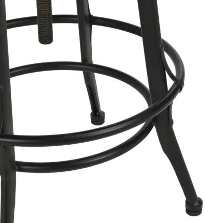 Piper Adjustable Counter Stool Black