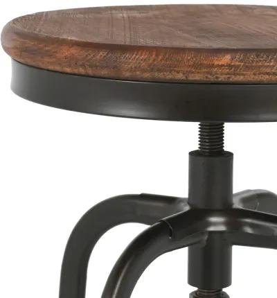 Piper Adjustable Counter Stool Black