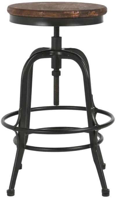 Piper Adjustable Counter Stool Black