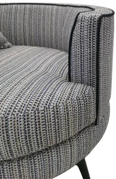 CH Stripe/Multi Harper Swivel Chair