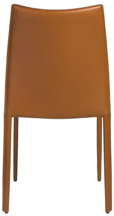 Dalia Stacking Side Chair in Cognac - Set of 2