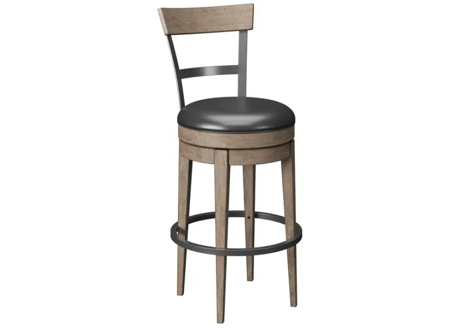 Benton Swivel Bar Stool