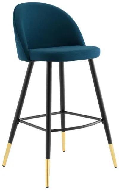 Cordial Fabric Bar Stools - Set of 2