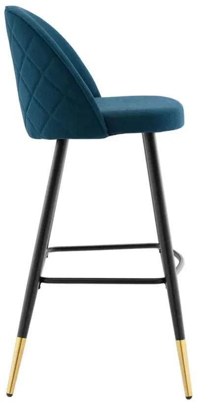 Cordial Fabric Bar Stools - Set of 2