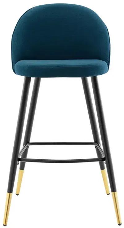 Cordial Fabric Bar Stools - Set of 2