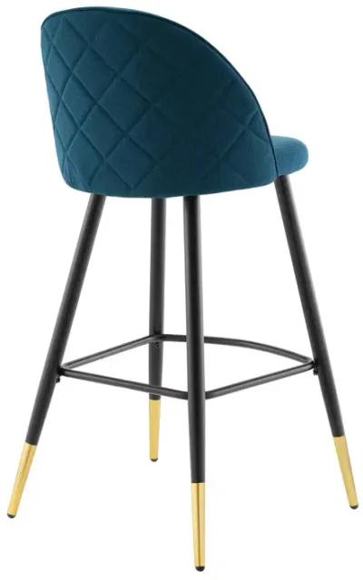 Cordial Fabric Bar Stools - Set of 2