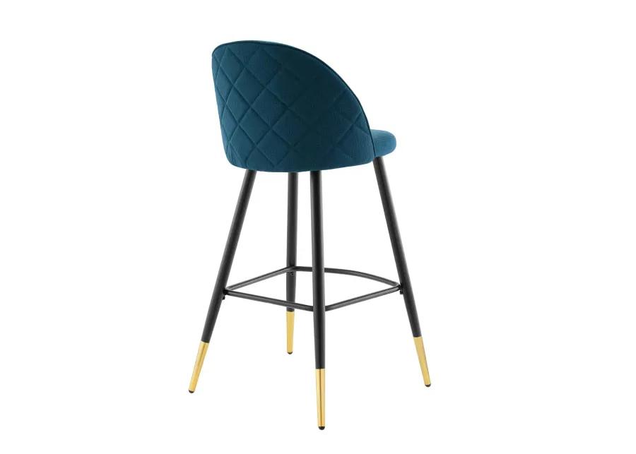 Cordial Fabric Bar Stools - Set of 2