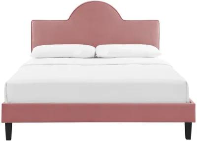 Soleil Performance Velvet King Bed