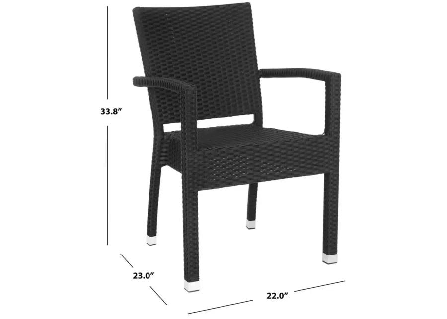 Kelda Stacking Arm Chair - Set of 2