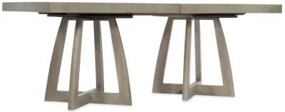 Affinity 78in Rectangle Pedestal Dining Table W/2-18in Leaves