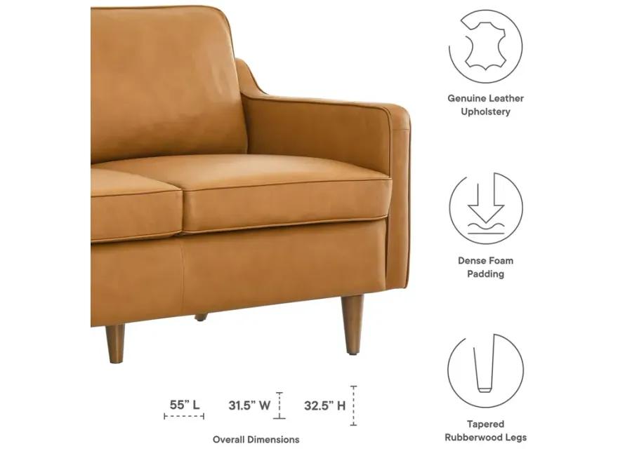 Impart Leather Loveseat