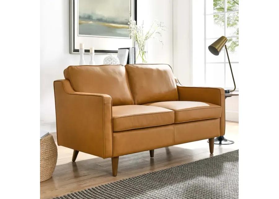 Impart Leather Loveseat