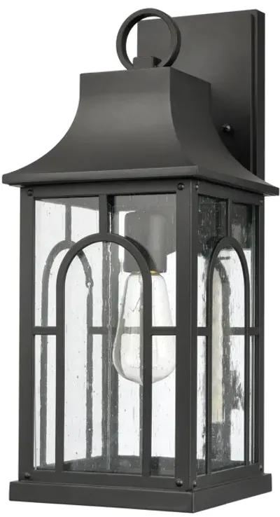 Triumph 17.75" High 1-Light Outdoor Sconce - Textured Black