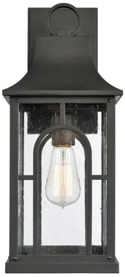 Triumph 17.75" High 1-Light Outdoor Sconce - Textured Black