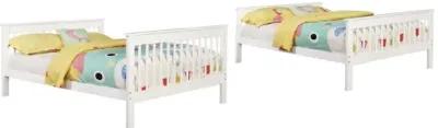 Chapman Full Over Full Bunk Bed White