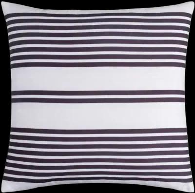 Classic Stripe CST-011 18"L x 18"W Accent Pillow