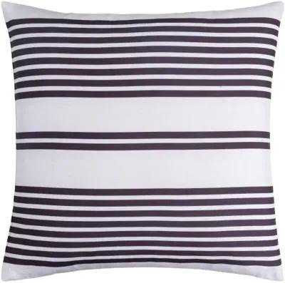 Classic Stripe CST-011 18"L x 18"W Accent Pillow