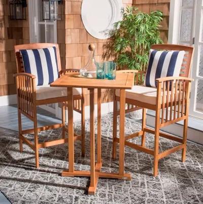 PATE 3 PC BAR 39.8 INCH H TABLE BISTRO SET