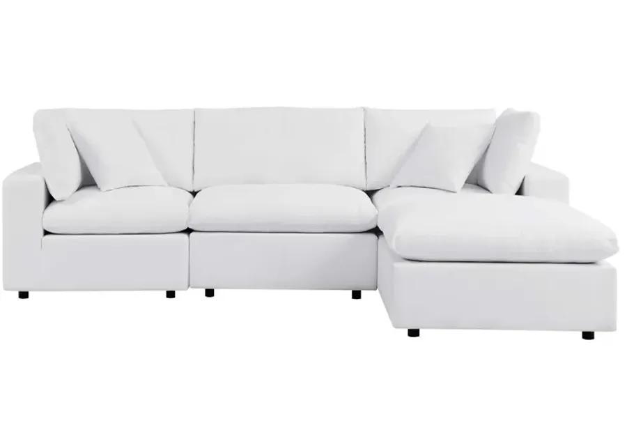 Commix 4-Piece Sunbrella� Outdoor Patio Sectional Sofa