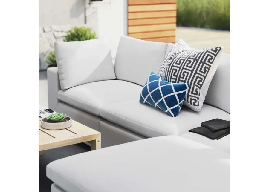 Commix 4-Piece Sunbrella� Outdoor Patio Sectional Sofa