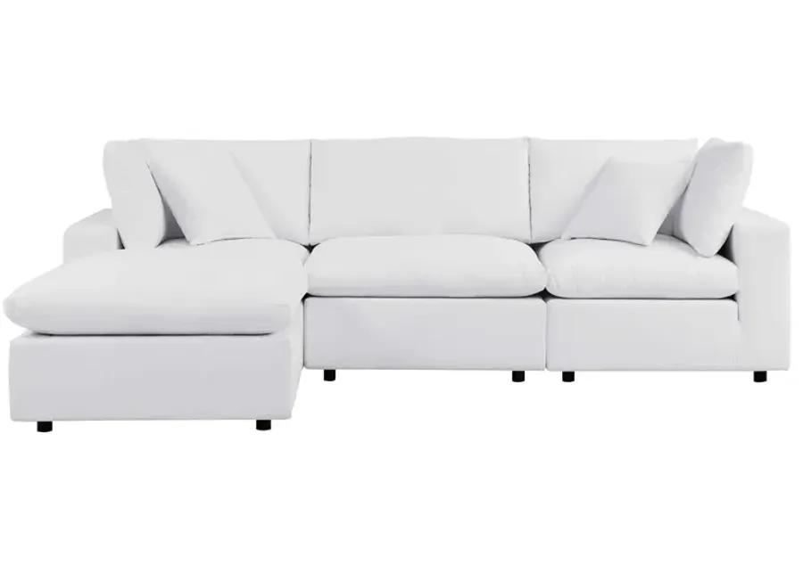 Commix 4-Piece Sunbrella� Outdoor Patio Sectional Sofa