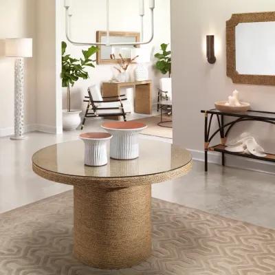 Harbor Seagrass Round Bistro Table