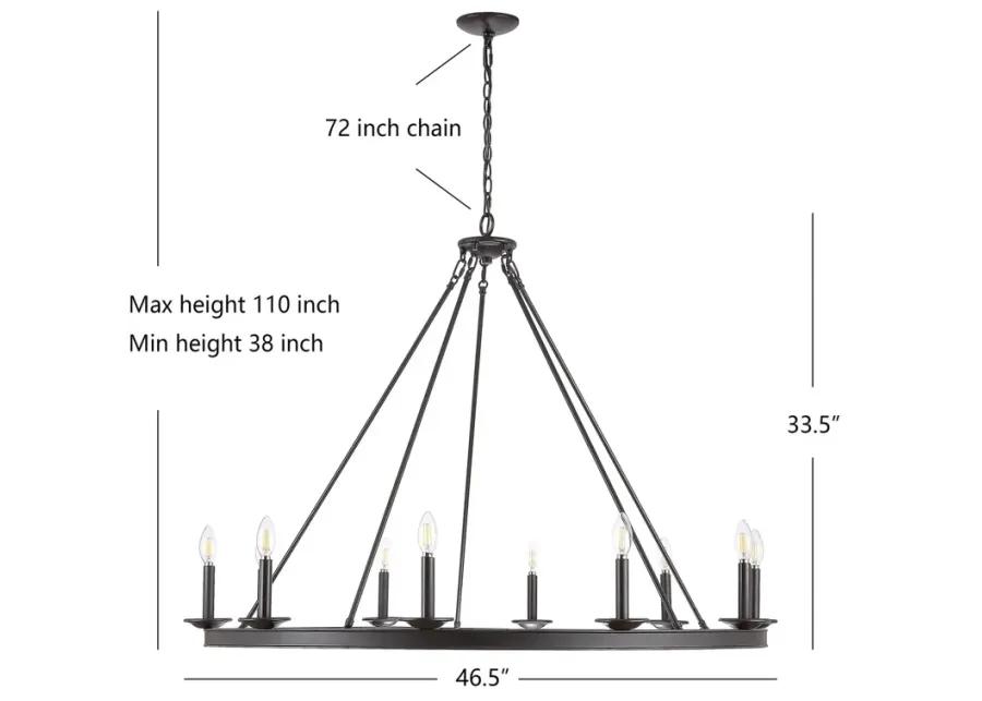 Telta 10-Light Chandelier