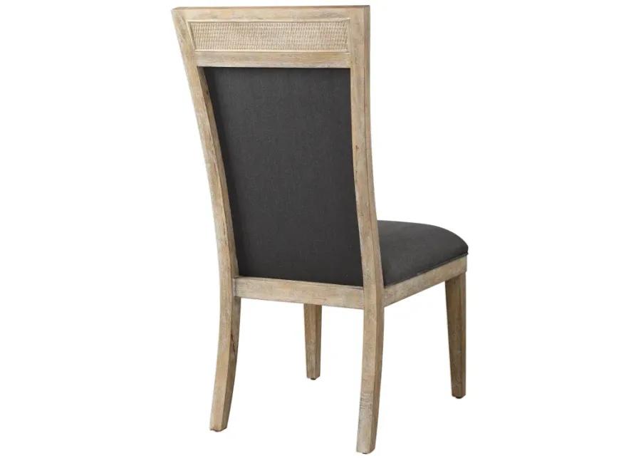 Encore Dark Gray Armless Chair