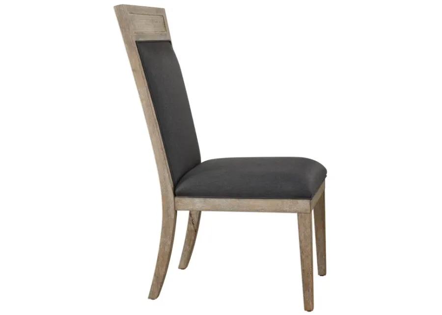 Encore Dark Gray Armless Chair