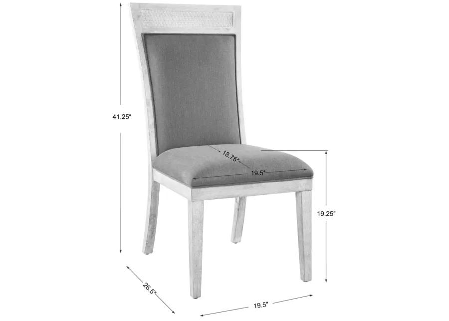 Encore Dark Gray Armless Chair