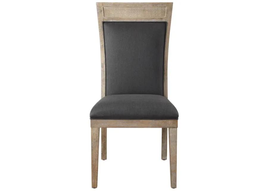 Encore Dark Gray Armless Chair