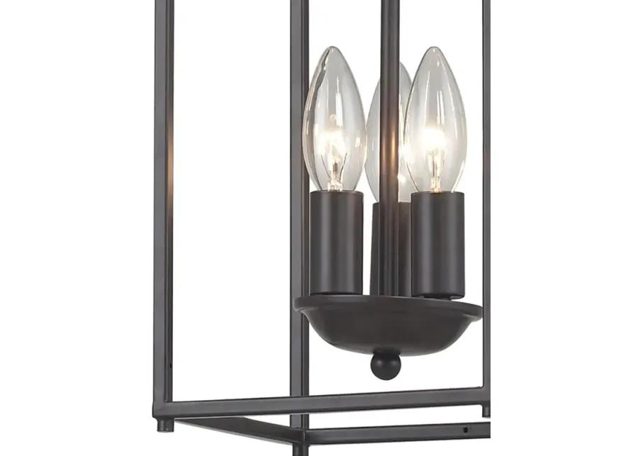 Arthur 7" Wide 3-Light Mini Pendant - Aged Bronze