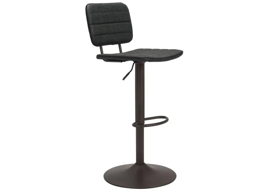 Holden Barstool Vintage Black & Dark Bronze