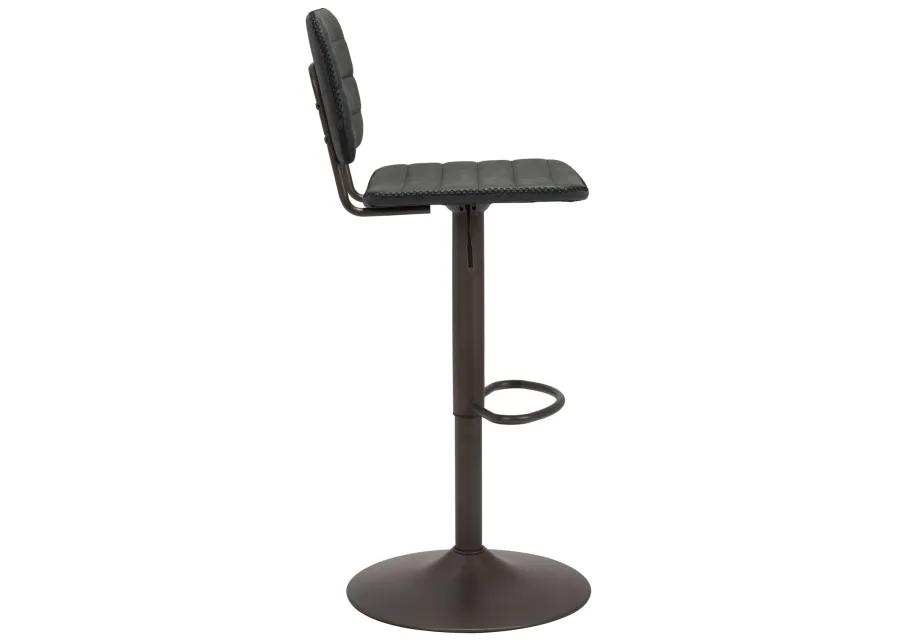 Holden Barstool Vintage Black & Dark Bronze