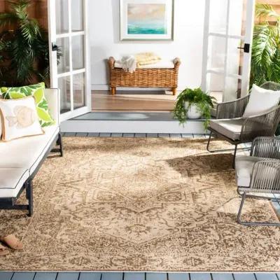 BEACH HOUSE Collection BHS139C-5 Cream / Beige 5'-3" X 7'-6"