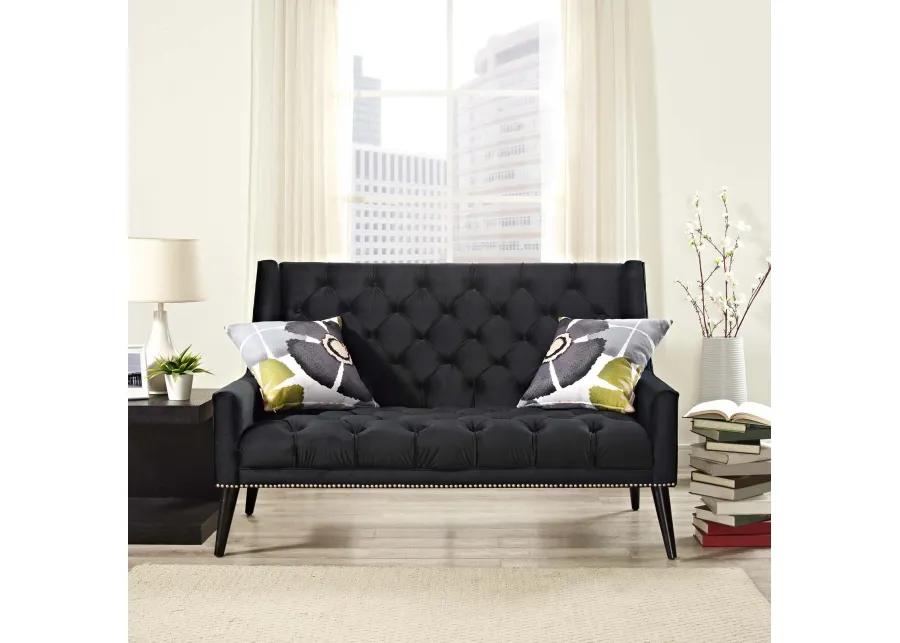 Peruse Performance Velvet Loveseat