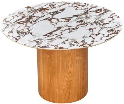 Tamara Marble Ceramic Round Dinette Table