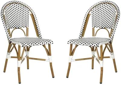 Salcha Indoor-Outdoor French Bistro  Side Chair - Set of 2