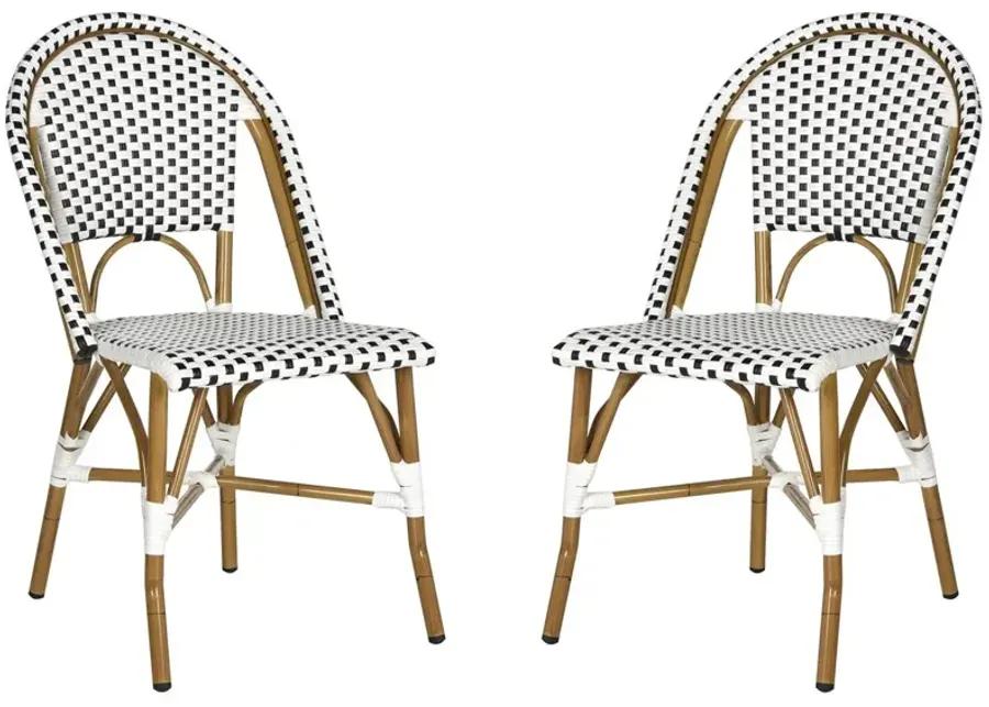 Salcha Indoor-Outdoor French Bistro  Side Chair - Set of 2