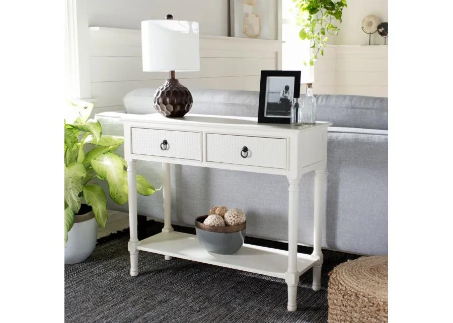 HAINES 2DRW CONSOLE TABLE