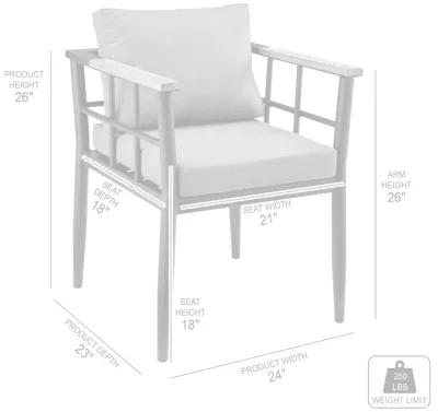 Ezra Outdoor Dining Chairs - Set of 2