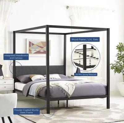 Raina Queen Canopy Bed Frame