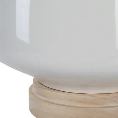 Opal Gloss White Table Lamp