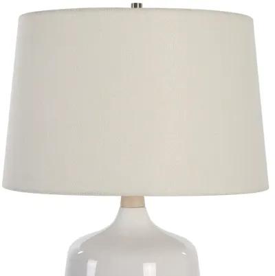 Opal Gloss White Table Lamp