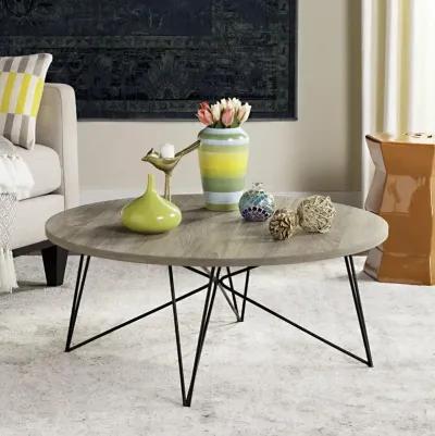 MARIS RETRO MID CENTURY WOOD COFFEE TABLE 