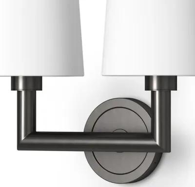 Legend Oil Rubbed Bronze Double Sconce 