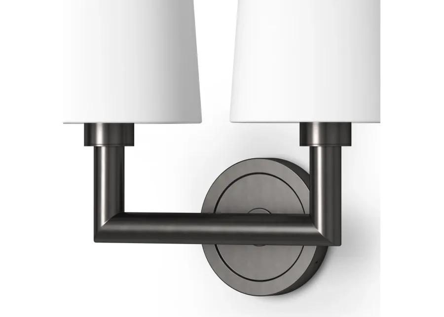 Legend Oil Rubbed Bronze Double Sconce 